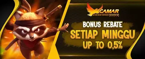 Cashback Rebate Mingguan Slot Game promotion banner